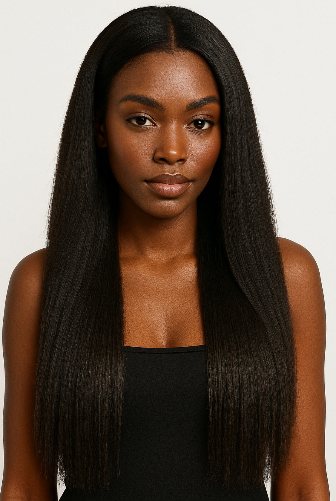 IMAN Textured Straight Weft