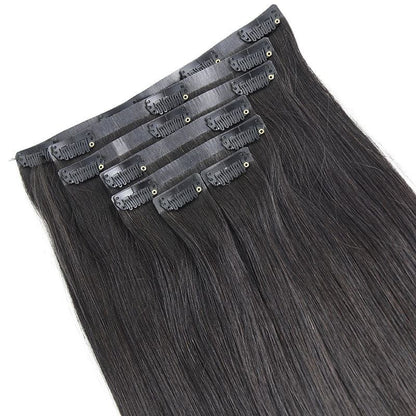 IMAN Silked Straight Hair Clip-ins