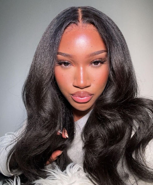 IMAN Textured Straight Weft